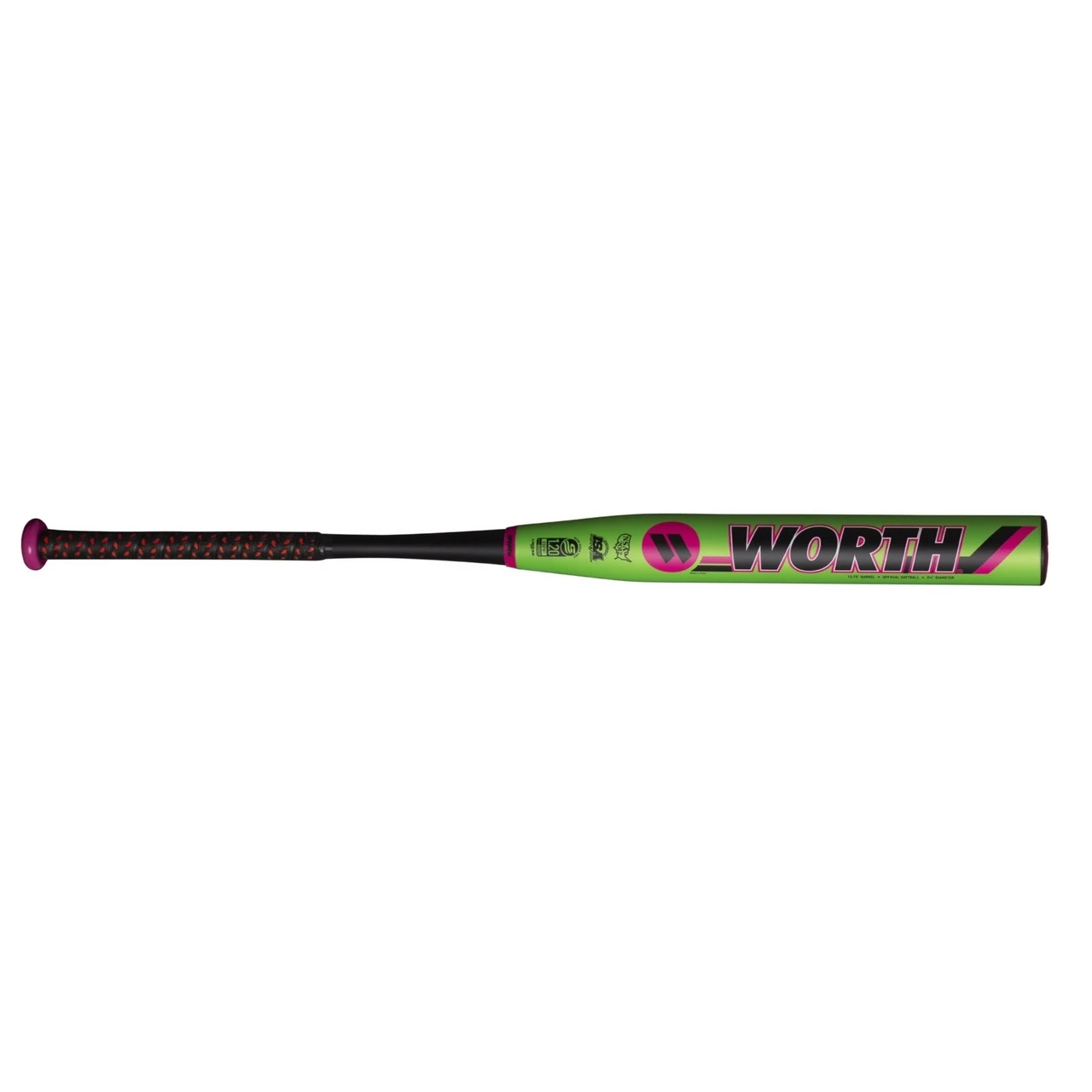 Worth Legit Watermelon XL 13.75 2PC USSSA Slowpitch Softball Bat 34 inch 26.5 oz WMLX21U 6 Worth Legit Watermelon XL 13.75 2PC USSSA Slowpitch Softball Bat 34 inch 26.5 oz WMLX21U - Image 6