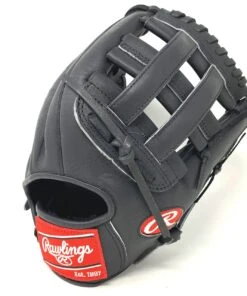 Rawlings Heart of the Hide Black Horween PRO1000HC Baseball Glove 12 inch Right Hand Throw
