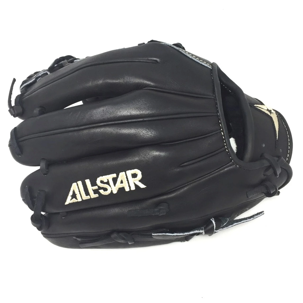 All-Star Pro Elite Black 11.75 Baseball Glove Modified Trap Right Hand Throw 3 All-Star Pro Elite Black 11.75 Baseball Glove Modified Trap Right Hand Throw - Image 3