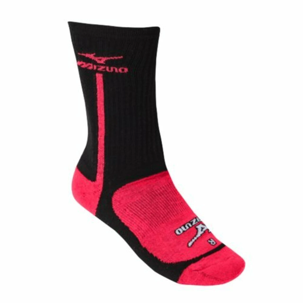 Mizuno Performance Highlighter Crew Sock (Black/Lemon, Small) 5 Mizuno Performance Highlighter Crew Sock (Black/Lemon, Small) - Image 5