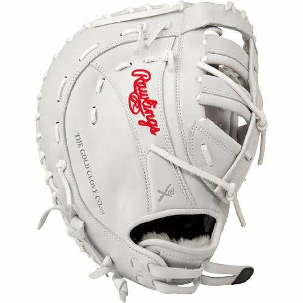 Rawlings Liberty Advanced Softball First Base Mitt White 13 in Right Hand Throw 2 Rawlings Liberty Advanced Softball First Base Mitt White 13 in Right Hand Throw - Image 2