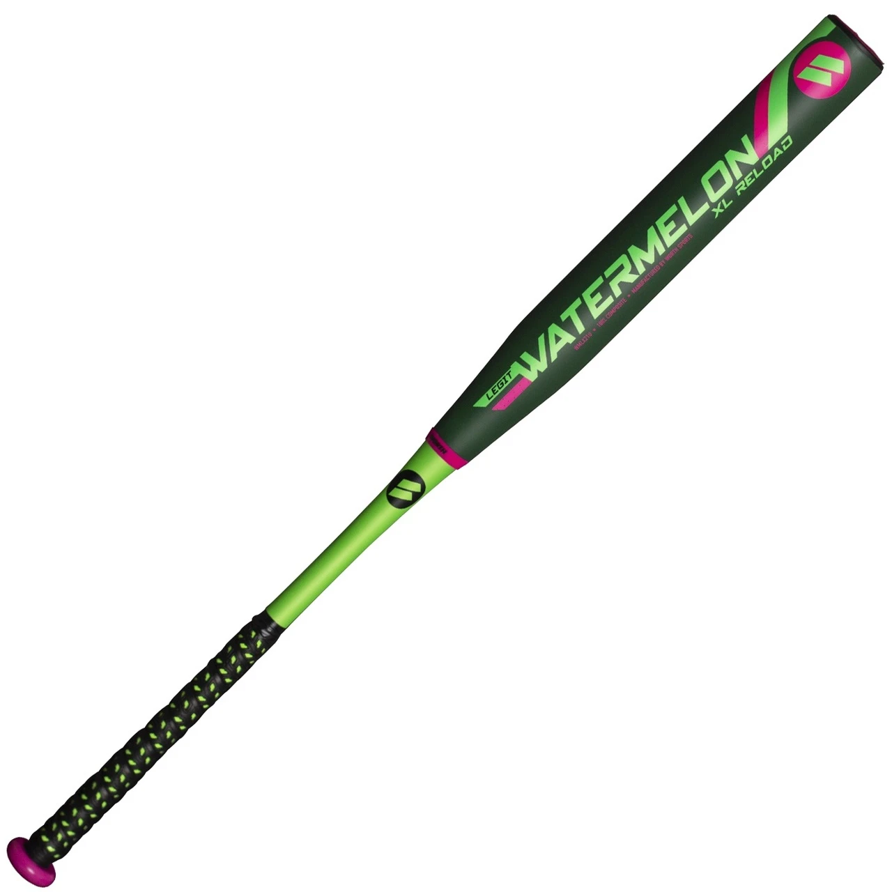 Worth Legit Watermelon XL 12.75 2PC USSSA Slowpitch Softball Bat 34 inch 25.5 oz WMLX21U 1 Worth Legit Watermelon XL 12.75 2PC USSSA Slowpitch Softball Bat 34 inch 25.5 oz WMLX21U