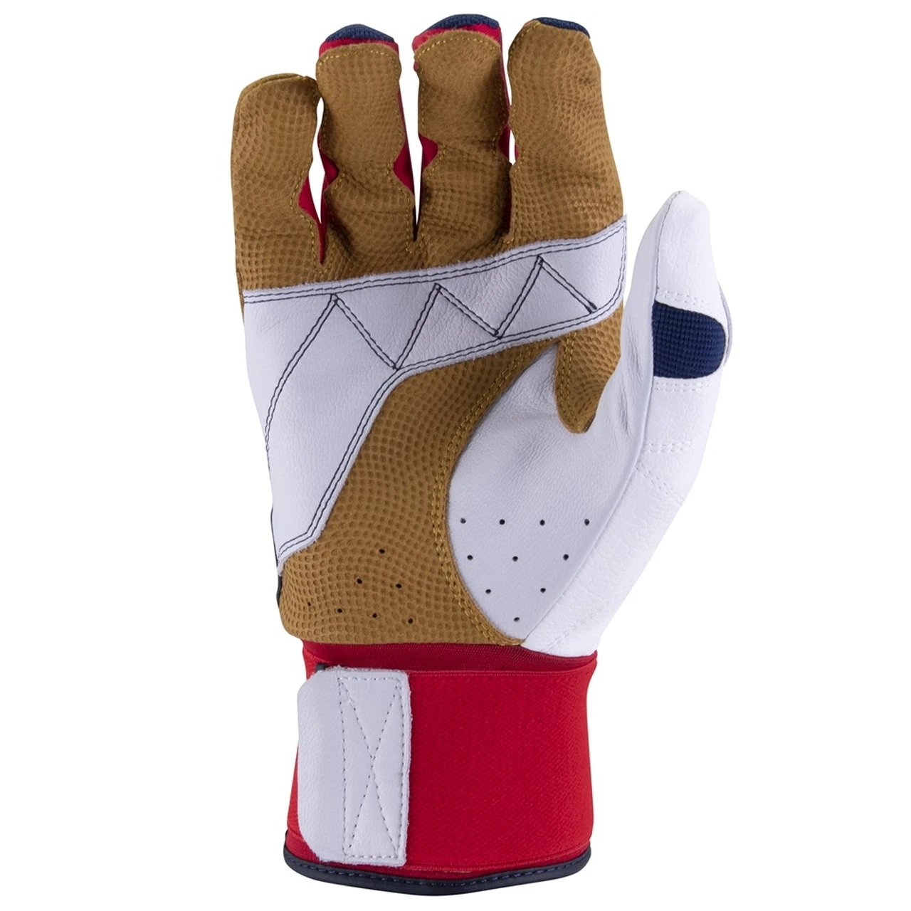 Marucci Blacksmith Full Wrap Batting Gloves USA Adult Large 2 Marucci Blacksmith Full Wrap Batting Gloves USA Adult Large - Image 2