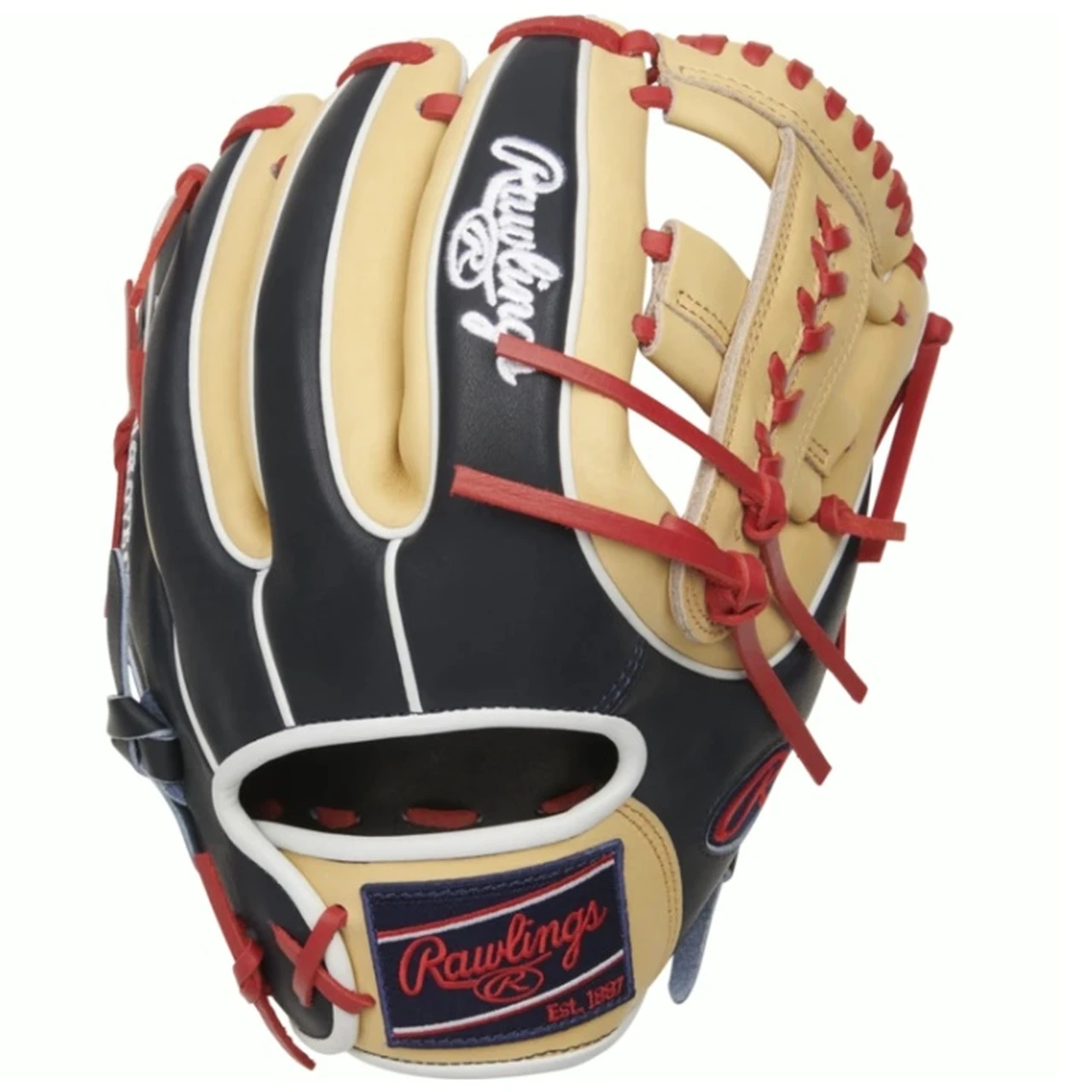 Rawlings Heart of The Hide Baseball Glove X-Laced Single Post Web 11.5 inch Right Hand Throw 1 Rawlings Heart of The Hide Baseball Glove X-Laced Single Post Web 11.5 inch Right Hand Throw