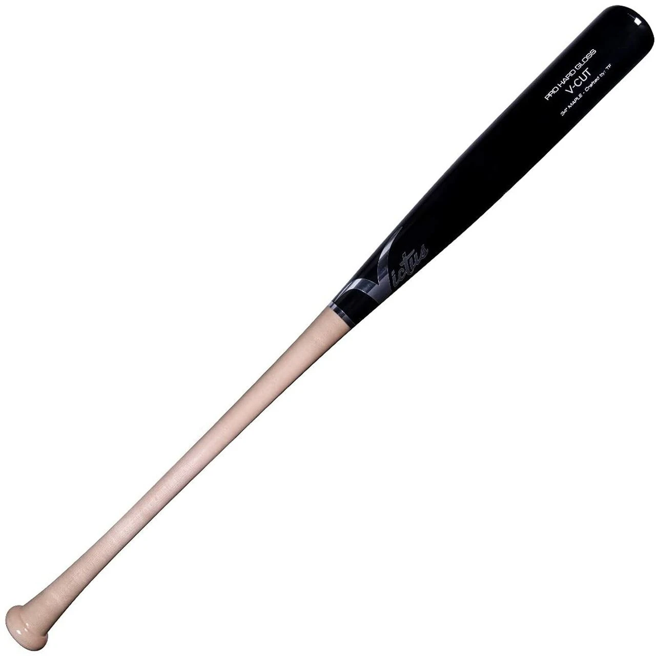 Victus V-Cut Natural Black Wood Baseball Bat 33 inch 1 Victus V-Cut Natural Black Wood Baseball Bat 33 inch
