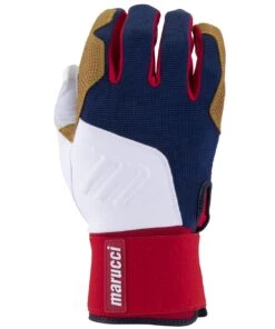 Marucci Blacksmith Full Wrap Batting Gloves USA Adult Medium