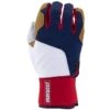 Marucci Blacksmith Full Wrap Batting Gloves USA Adult Small