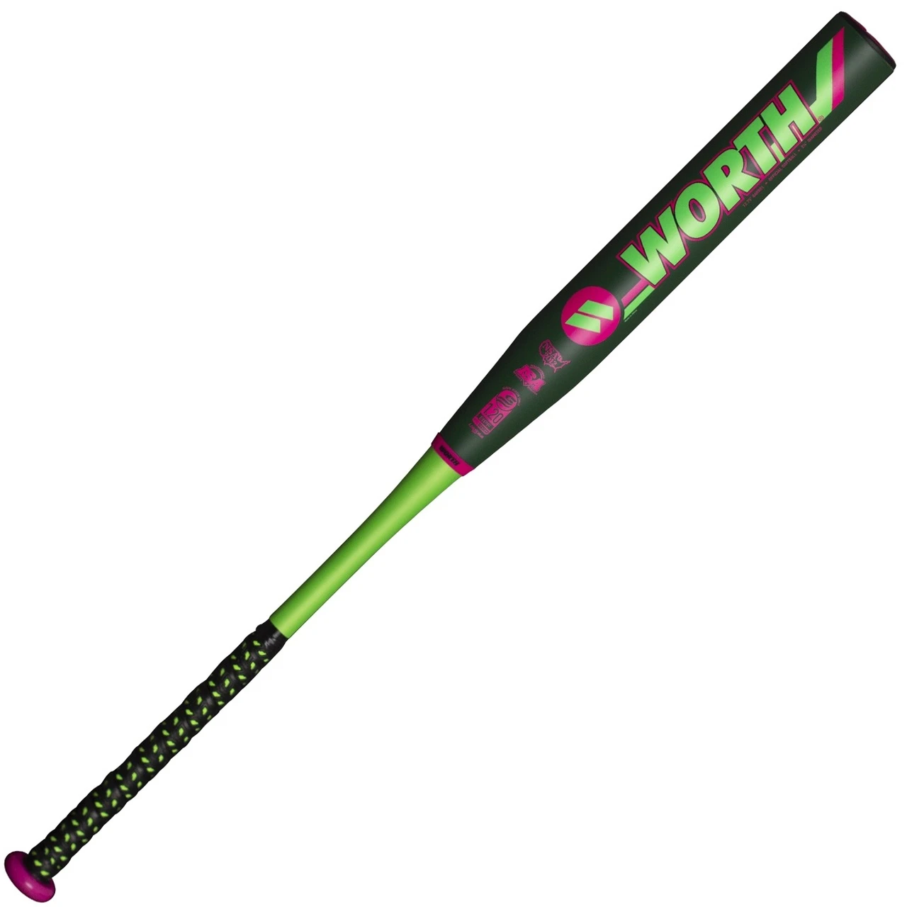 Worth Legit Watermelon XL 12.75 2PC USSSA Slowpitch Softball Bat 34 inch 26.5 oz WMLX21U 2 Worth Legit Watermelon XL 12.75 2PC USSSA Slowpitch Softball Bat 34 inch 26.5 oz WMLX21U - Image 2