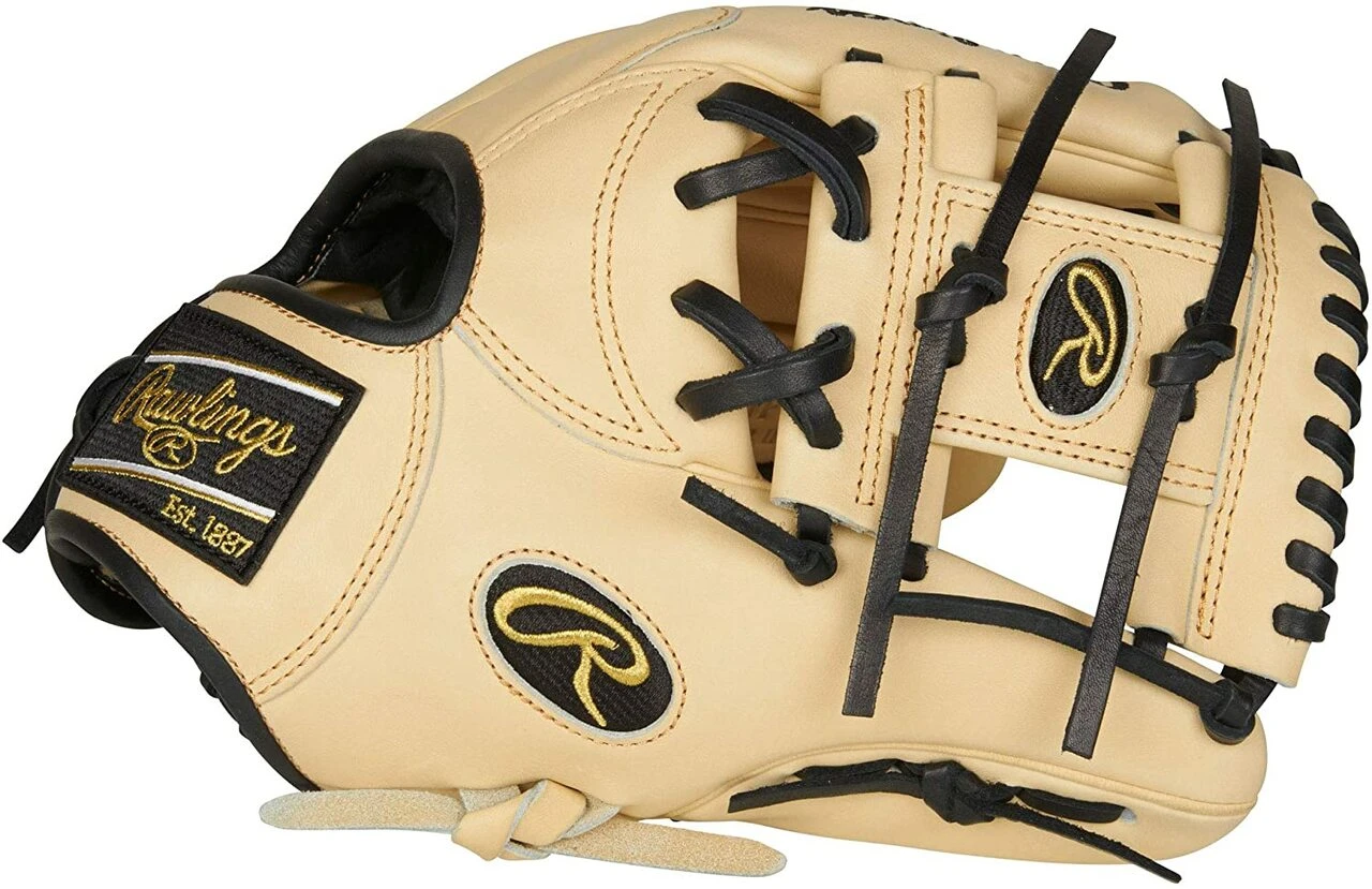 Rawlings Heart of The Hide Baseball Glove Camel Black I Web 11.5 inch Right Hand Throw 3 Rawlings Heart of The Hide Baseball Glove Camel Black I Web 11.5 inch Right Hand Throw - Image 3