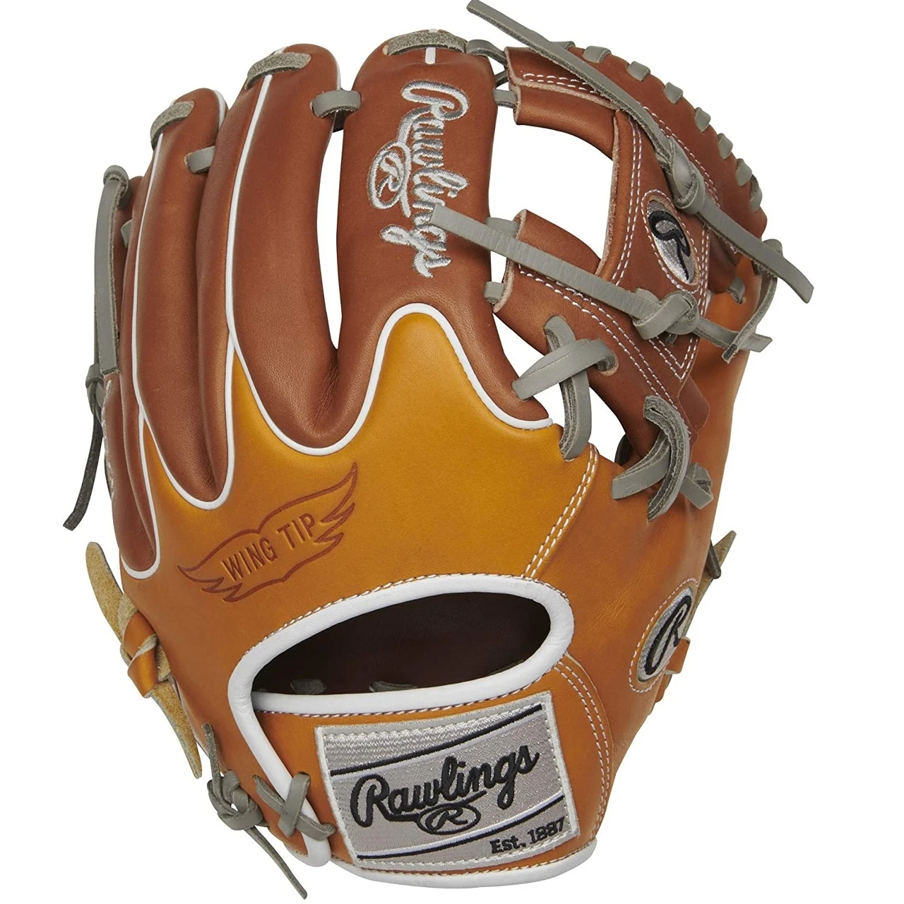Rawlings Heart of The Hide R2G Baseball Glove Tan Timberglaze Grey 11.5 inch Pro I Web Right Hand Throw 1 Rawlings Heart of The Hide R2G Baseball Glove Tan Timberglaze Grey 11.5 inch Pro I Web Right Hand Throw