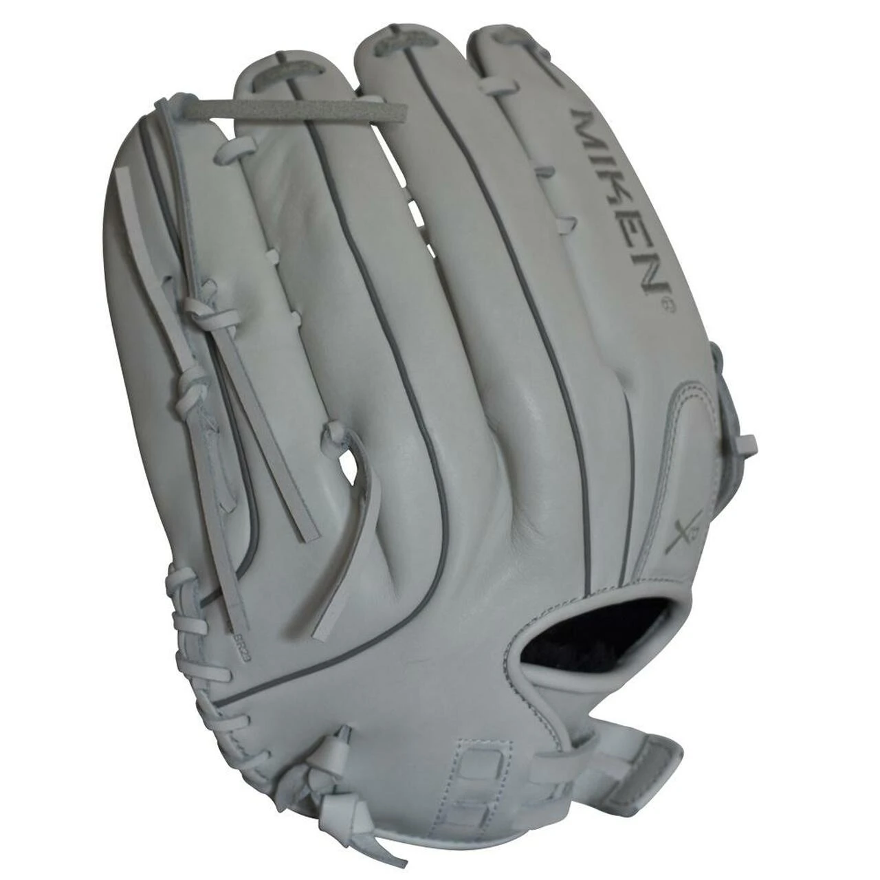 Miken Pro Series 15 Inch Softball Glove White Right Hand Throw 4 Miken Pro Series 15 Inch Softball Glove White Right Hand Throw - Image 4