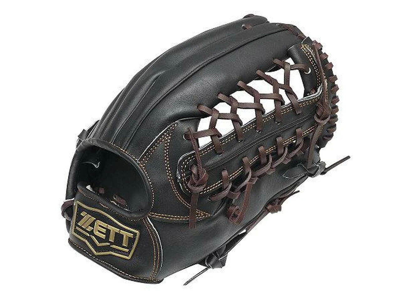 Zett Pro Series BPGT-3627 Baseball Glove Black 12.5 Right Hand Throw 6 Zett Pro Series BPGT-3627 Baseball Glove Black 12.5 Right Hand Throw - Image 6