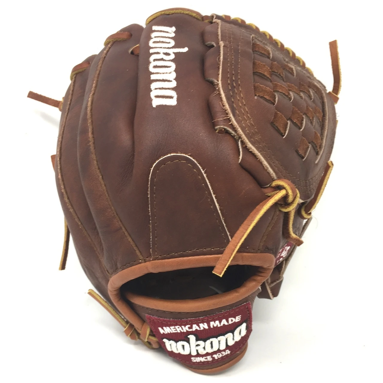 Nokona Walnut WB-100 Youth Baseball Glove 10.5 Right Hand Throw 6 Nokona Walnut WB-100 Youth Baseball Glove 10.5 Right Hand Throw - Image 6