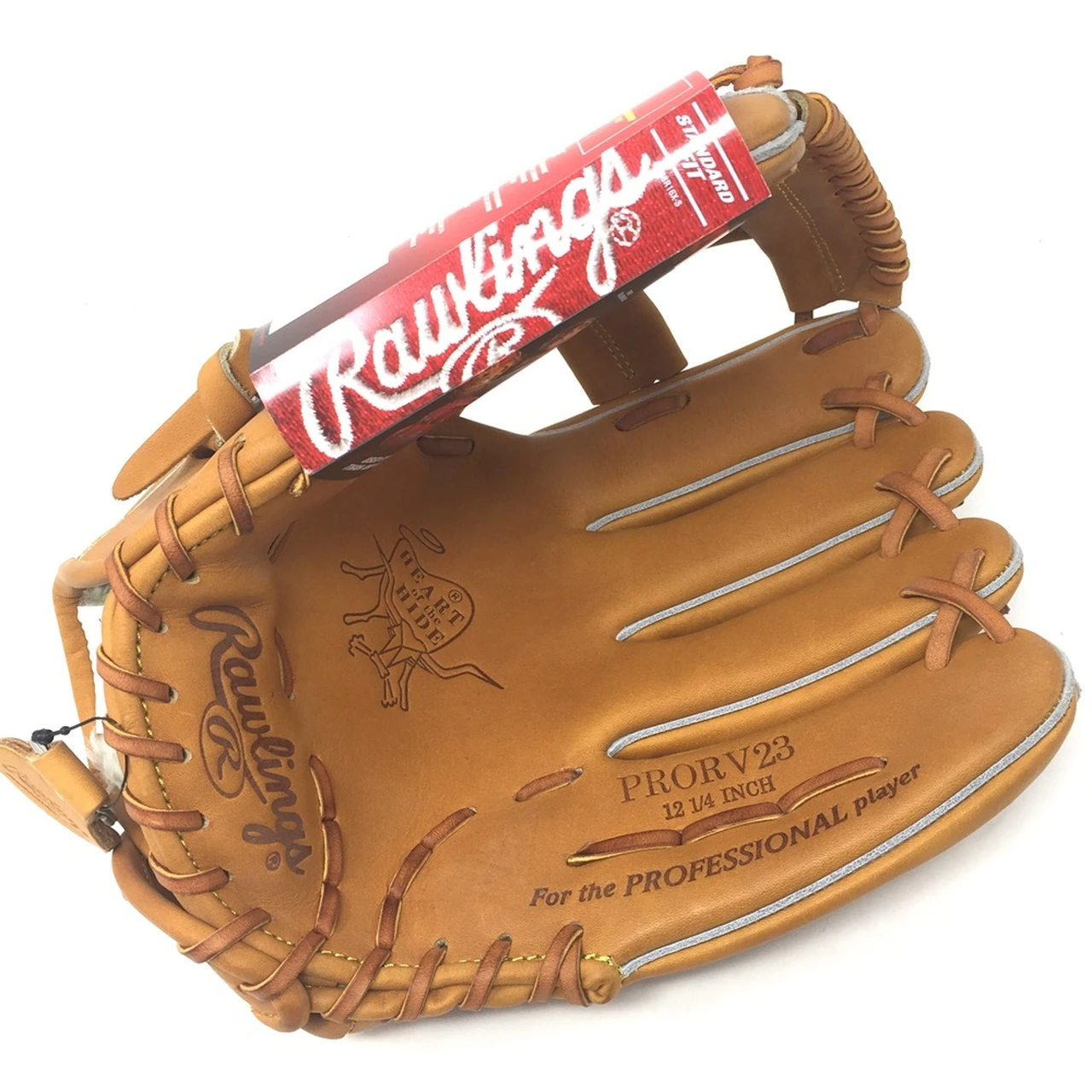 Rawlings HOH PRORV23 Baseball Glove Horween Leather 12.25 Right Hand Throw 6 Rawlings HOH PRORV23 Baseball Glove Horween Leather 12.25 Right Hand Throw - Image 6