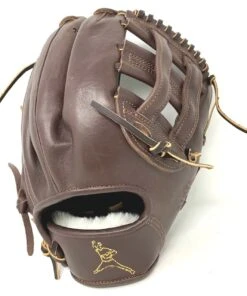 American Kip 12 inch H Web NNL-BR Baseball Glove Right Hand Throw -BASEBALL SHOP IMG 4242 17785.1638394449