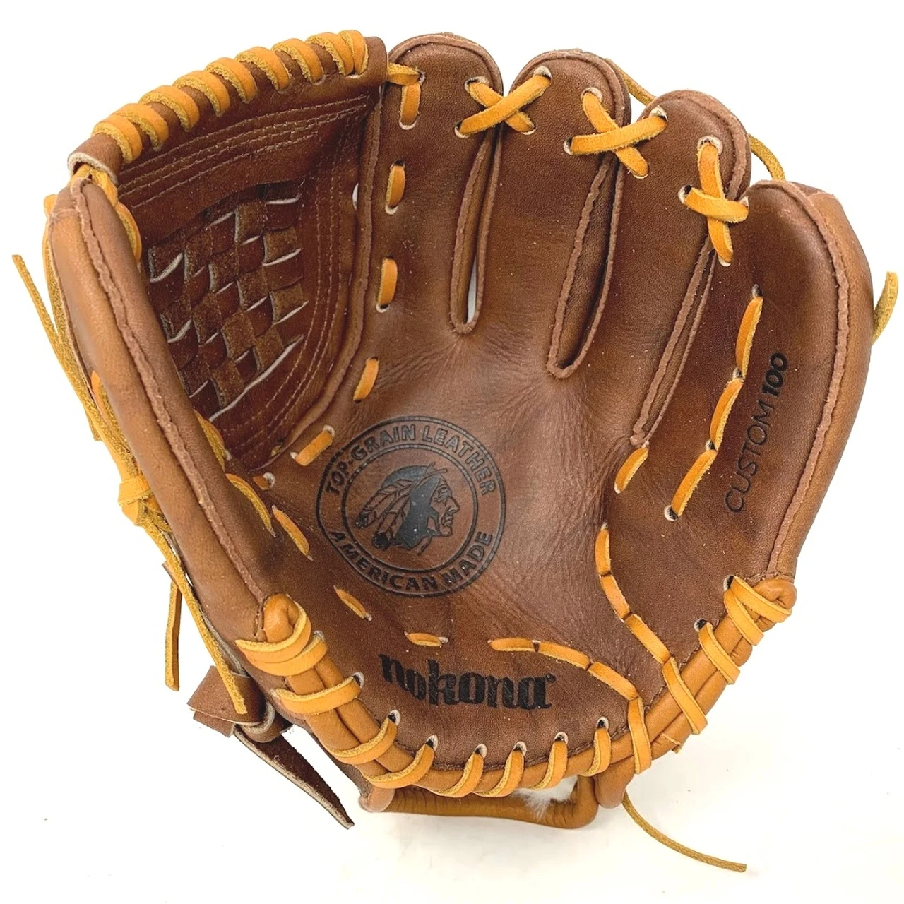 Nokona Walnut WB-100 Youth Baseball Glove 10.5 Right Hand Throw 4 Nokona Walnut WB-100 Youth Baseball Glove 10.5 Right Hand Throw - Image 4