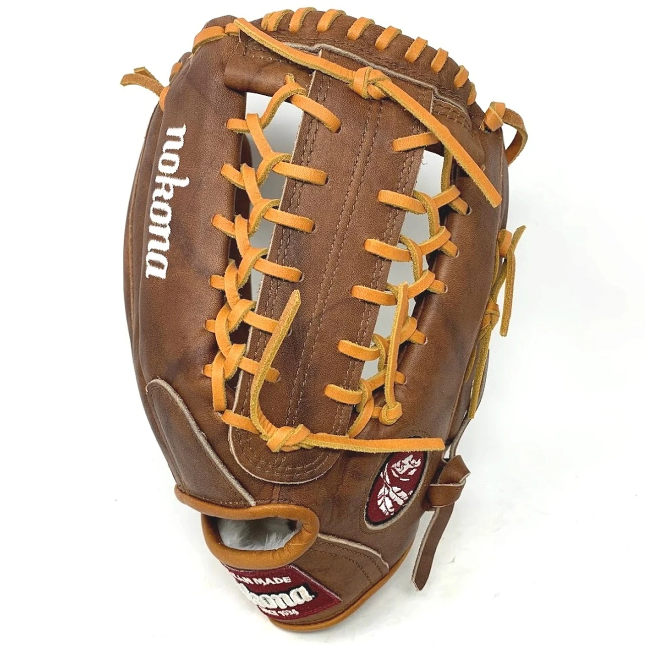 Nokona WB-1275M Walnut Baseball Glove 12.75 inch Right Handed Throw 4 Nokona WB-1275M Walnut Baseball Glove 12.75 inch Right Handed Throw - Image 4