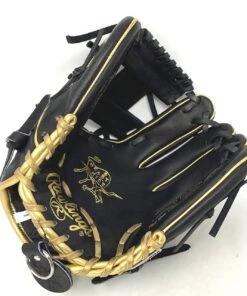 Rawlings Heart of the Hide PRO-204W-2 Baseball Glove 11.5 Black Gold Right Hand Throw 8 Rawlings Heart of the Hide PRO-204W-2 Baseball Glove 11.5 Black Gold Right Hand Throw -BASEBALL SHOP IMG 4619 94014.1643562700