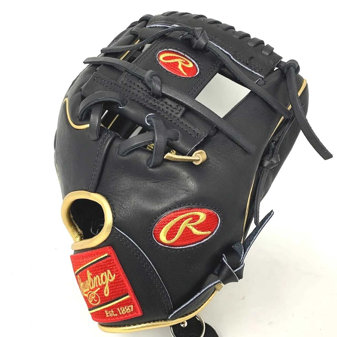 Rawlings Heart of the Hide PRO-204W-2 Baseball Glove 11.5 Black Gold Right Hand Throw 6 Rawlings Heart of the Hide PRO-204W-2 Baseball Glove 11.5 Black Gold Right Hand Throw - Image 6