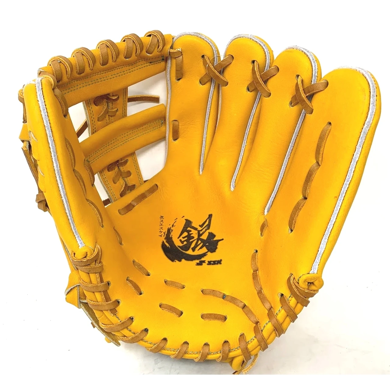 SSK Taiwan Silver Series 12 Inch 4721A Baseball Glove Black Right Hand Throw 6 SSK Taiwan Silver Series 12 Inch 4721A Baseball Glove Black Right Hand Throw - Image 6