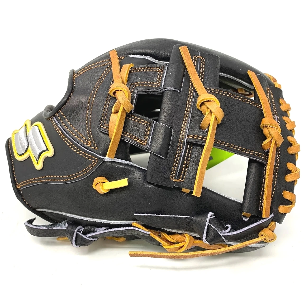SSK Taiwan Silver Series 11.75 Baseball Glove Black Right Hand Throw 6 SSK Taiwan Silver Series 11.75 Baseball Glove Black Right Hand Throw - Image 6