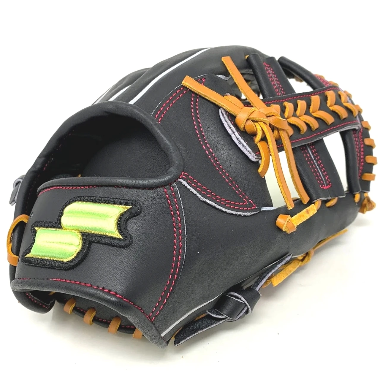 SSK Taiwan Green Series 12 Inch 3922A Baseball Glove Black Right Hand Throw 2 SSK Taiwan Green Series 12 Inch 3922A Baseball Glove Black Right Hand Throw - Image 2