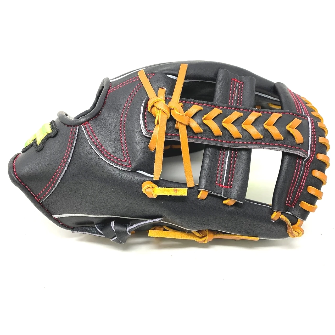 SSK Taiwan Green Series 12 Inch 3922A Baseball Glove Black Right Hand Throw 5 SSK Taiwan Green Series 12 Inch 3922A Baseball Glove Black Right Hand Throw - Image 5