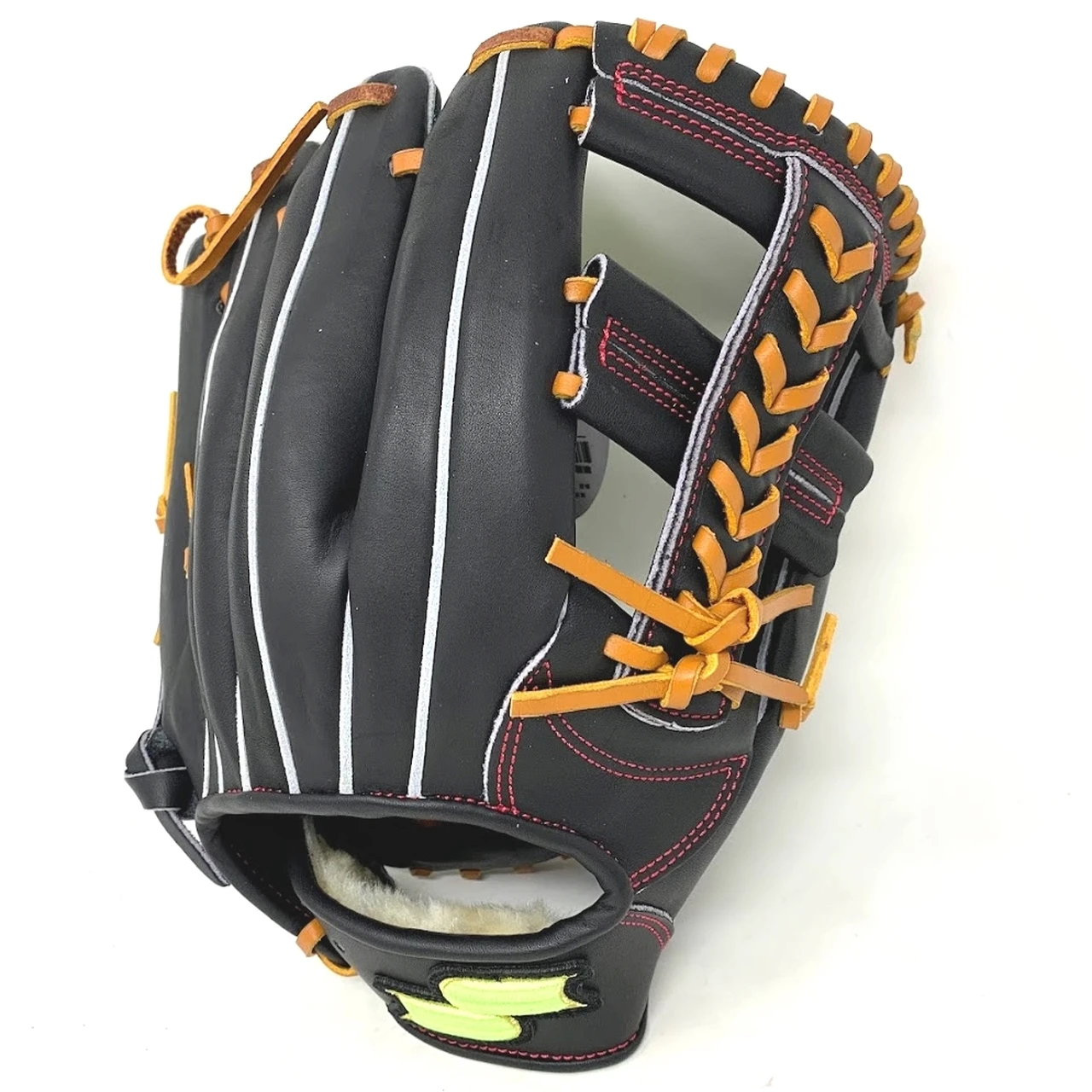 SSK Taiwan Green Series 12 Inch 3922A Baseball Glove Black Right Hand Throw 3 SSK Taiwan Green Series 12 Inch 3922A Baseball Glove Black Right Hand Throw - Image 3