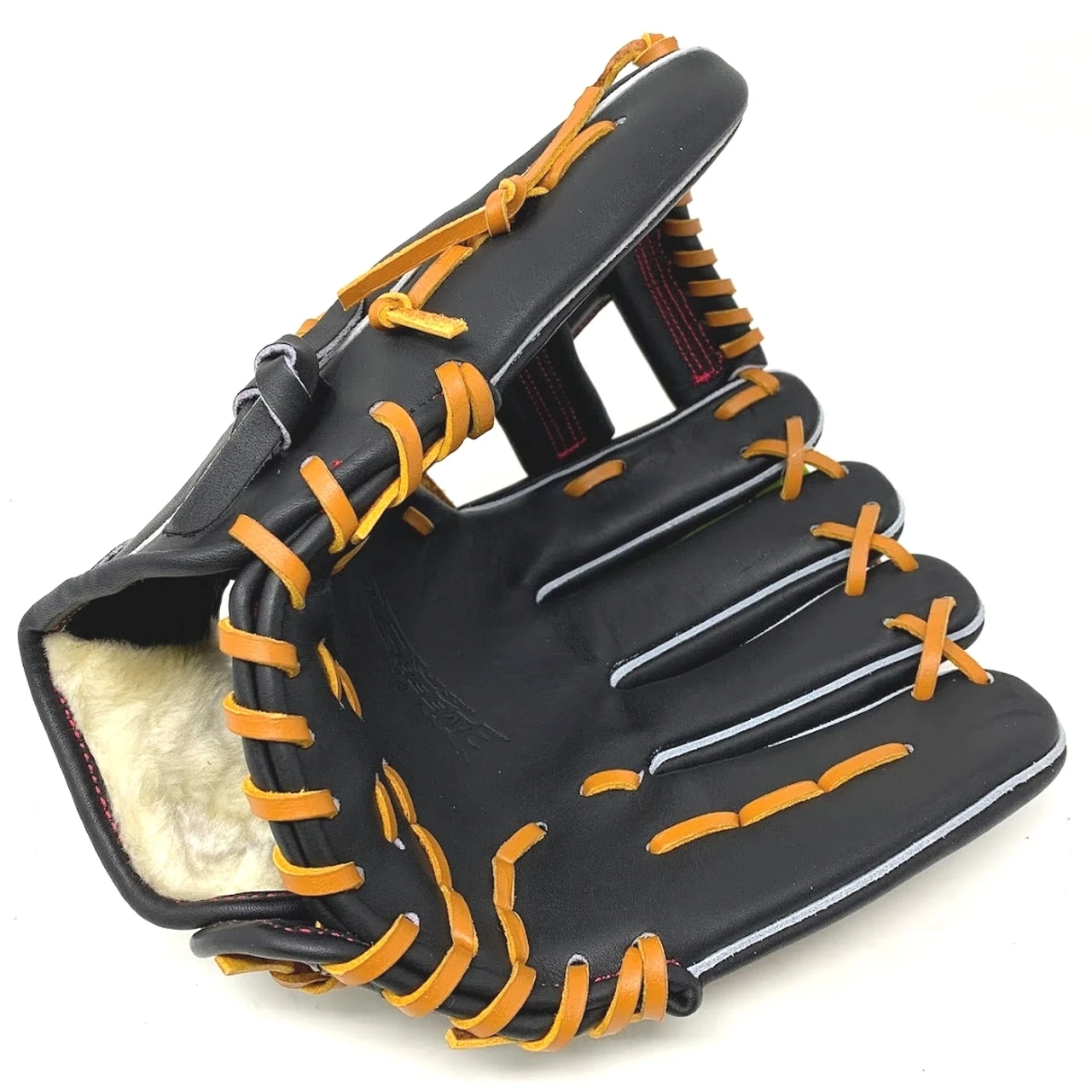 SSK Taiwan Green Series 12 Inch 3922A Baseball Glove Black Right Hand Throw 4 SSK Taiwan Green Series 12 Inch 3922A Baseball Glove Black Right Hand Throw - Image 4
