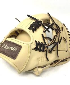 Classic Baseball Glove 11.5 inch One-Piece Web Blonde Right Hand Throw 7 Classic Baseball Glove 11.5 inch One-Piece Web Blonde Right Hand Throw -BASEBALL SHOP IMG 4756 61725.1644081706