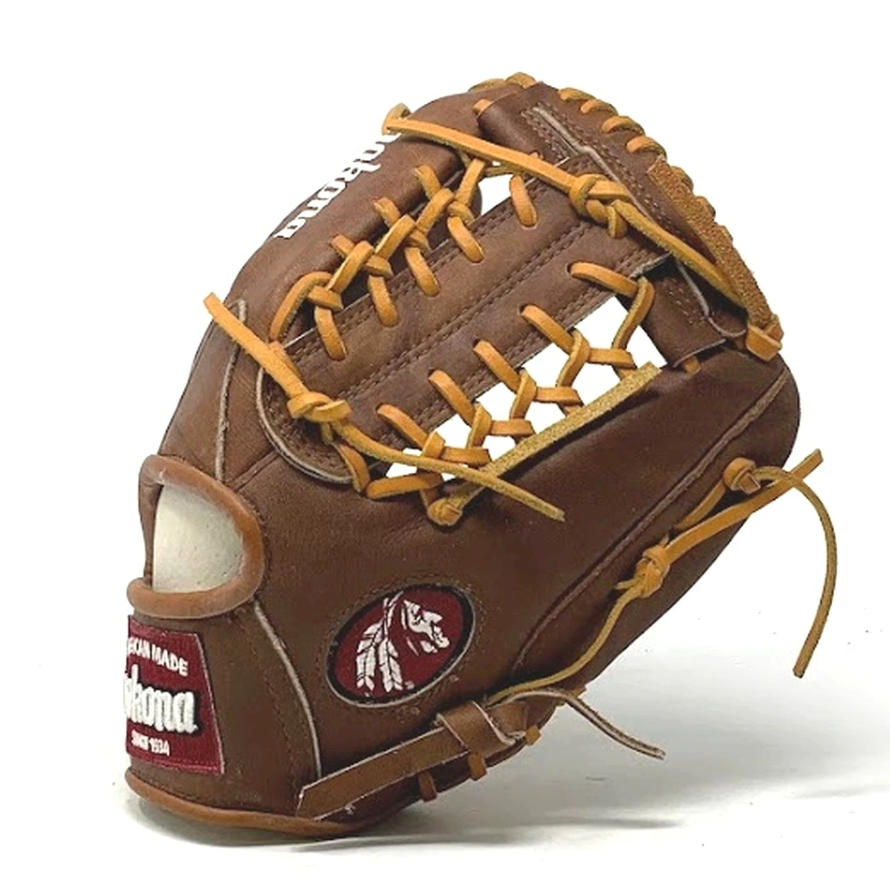 Nokona Walnut WB-1150M Baseball Glove 11.5 Modified Trap Right Handed Throw 1 Nokona Walnut WB-1150M Baseball Glove 11.5 Modified Trap Right Handed Throw
