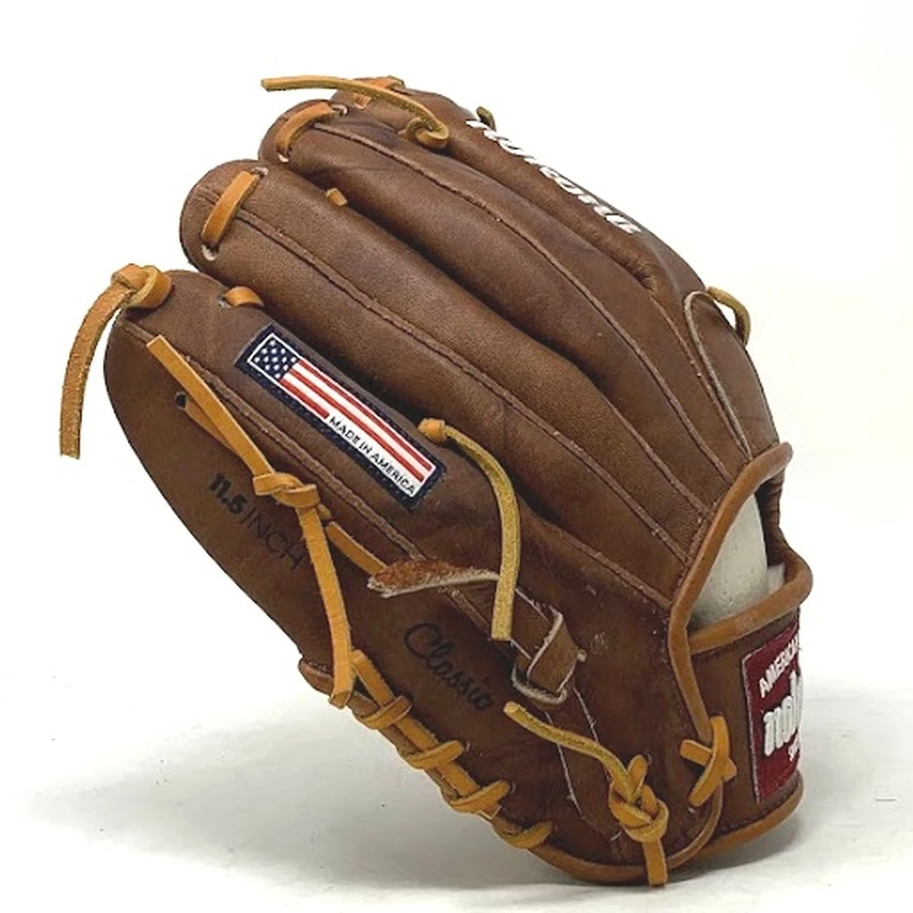 Nokona Walnut WB-1150M Baseball Glove 11.5 Modified Trap Right Handed Throw 7 Nokona Walnut WB-1150M Baseball Glove 11.5 Modified Trap Right Handed Throw - Image 7