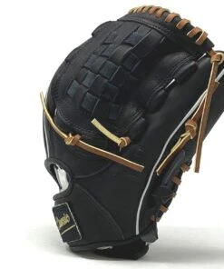 Classic Baseball Glove 12 inch Basket Web Black US Kip Right Hand Throw
