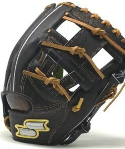 SSK Taiwan Silver Series 11.75 Baseball Glove Black Right Hand Throw